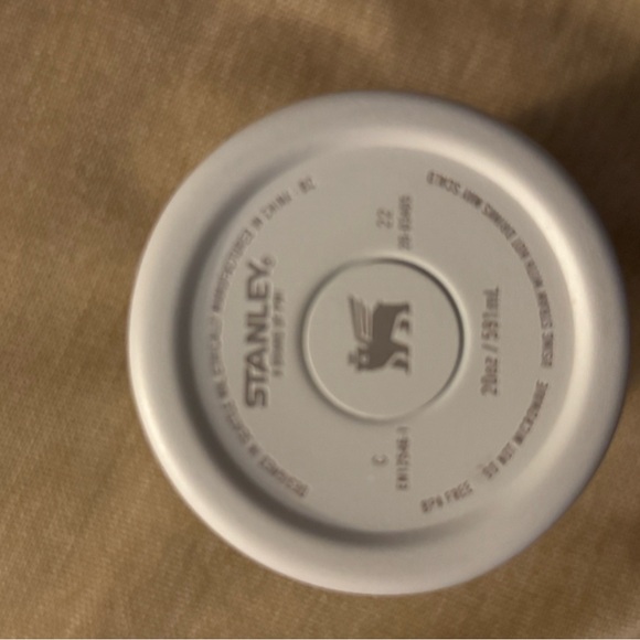 LNWOT Stanley 20 oz light gray/beige-ish tumbler - Picture 2 of 2